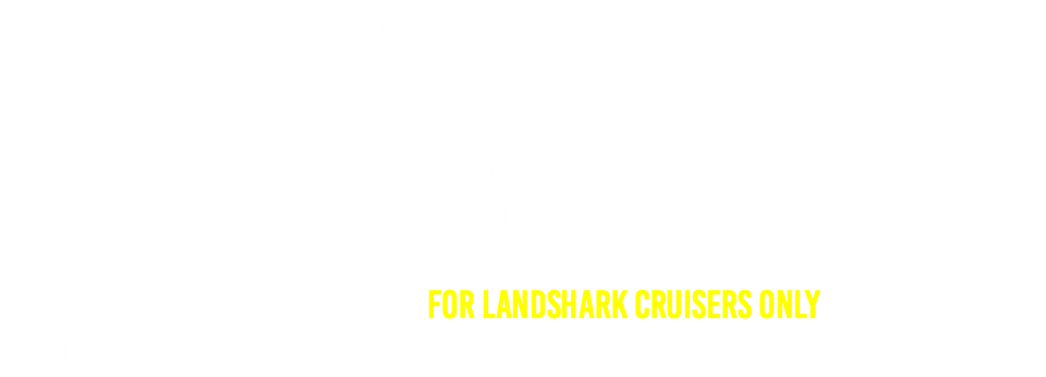 Pricing is ALL INCLUSIVE! FREE OPEN BAR  FREE DINING Free SPECIALTY DINING CREDIT(s) (Per Cabin) FREE 150-MINUTE INTERNET PACKAGE (per person) Free SHORE EXCURSION CREDITs (per cabin) FREE CONCERTS (For Landshark Cruisers Only) All Taxes, Port Charges, NCL Daily Service Fees and Gratuities Are Included